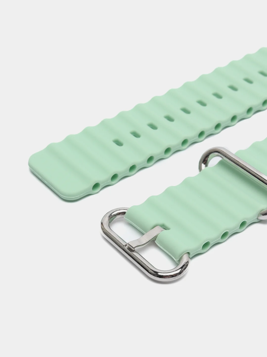 Бирюзовый силиконовый ремешок Ultra для смарт-часов Apple Watch, 38/40/41/42/44/45/49