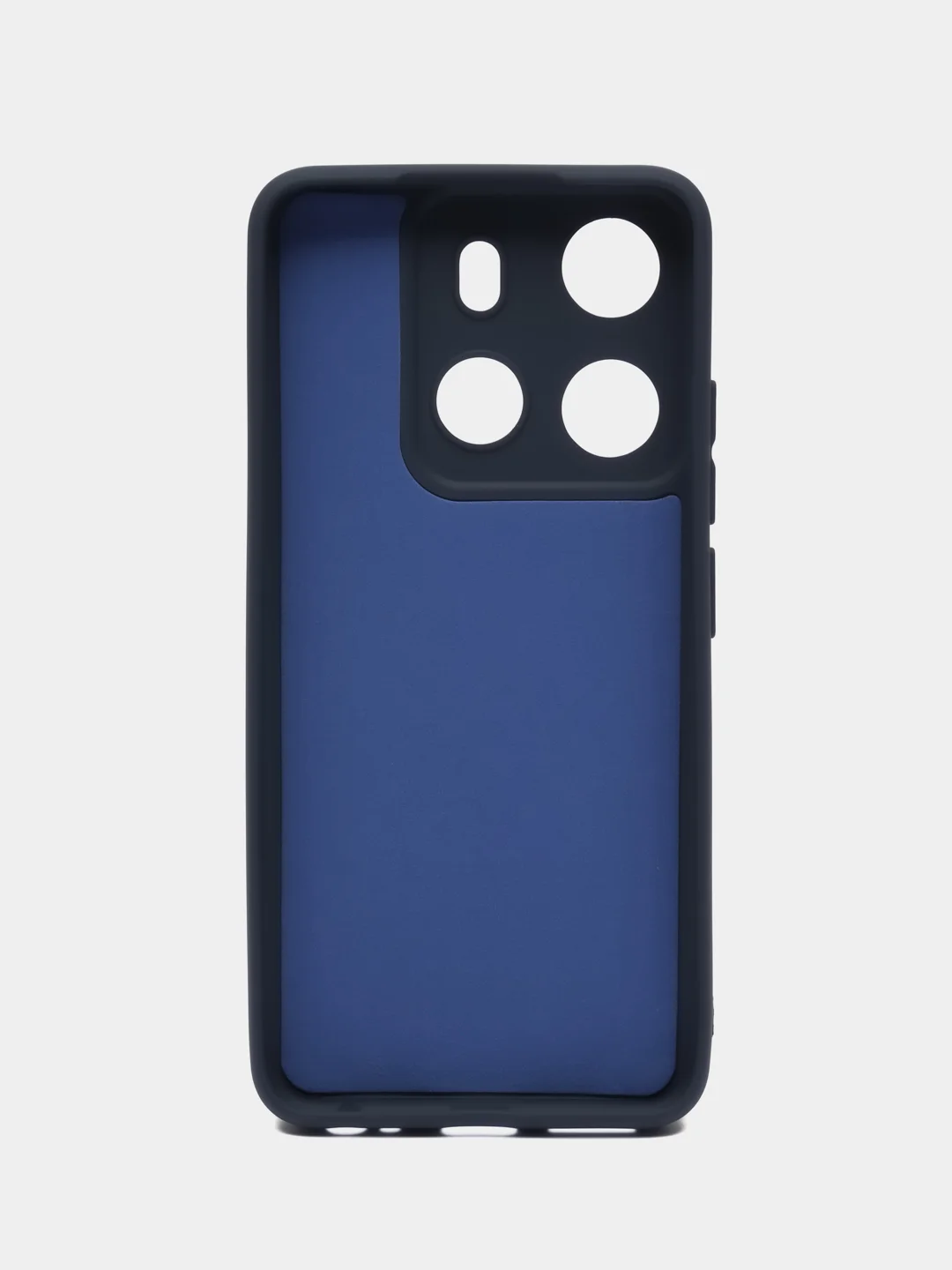 Синий меланж чехол для Tecno Spark GO 2023 / Tecno Pop 7 / Tecno Pop 7 Pro прозрачный силиконовый