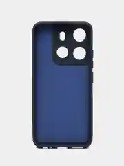 Синий меланж чехол для Tecno Spark GO 2023 / Tecno Pop 7 / Tecno Pop 7 Pro прозрачный силиконовый