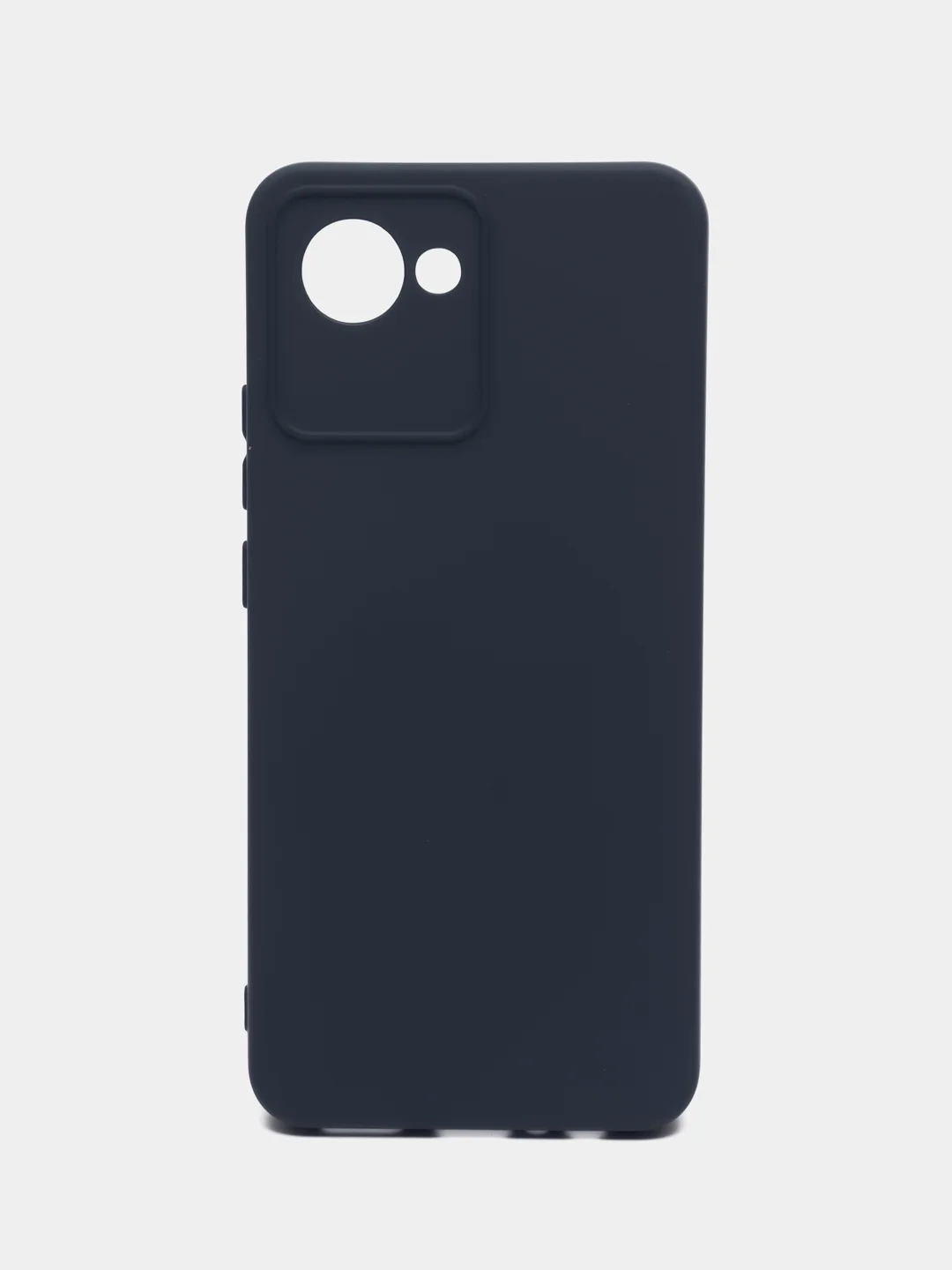 Синий меланж силиконовый чехол для Realme C30, C30S, 50i PRIME (Реалми С30 С30С 50 ай Прайм) прозрачный