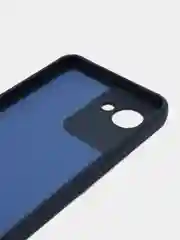 Синий меланж силиконовый чехол для Realme C30, C30S, 50i PRIME (Реалми С30 С30С 50 ай Прайм) прозрачный