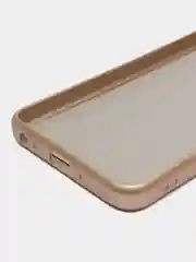 Бежевый чехол для Tecno Spark GO 2023 / Tecno Pop 7 / Tecno Pop 7 Pro прозрачный силиконовый