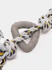 Оливковый игрушка-канат с силиконовыми фигурками, для собак