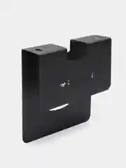 Полка кронштейн для тв приставки, роутера, пульта SANTRIN WALL SHELF-S стальная, черная