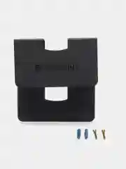 Полка кронштейн для тв приставки, роутера, пульта SANTRIN WALL SHELF-S стальная, черная