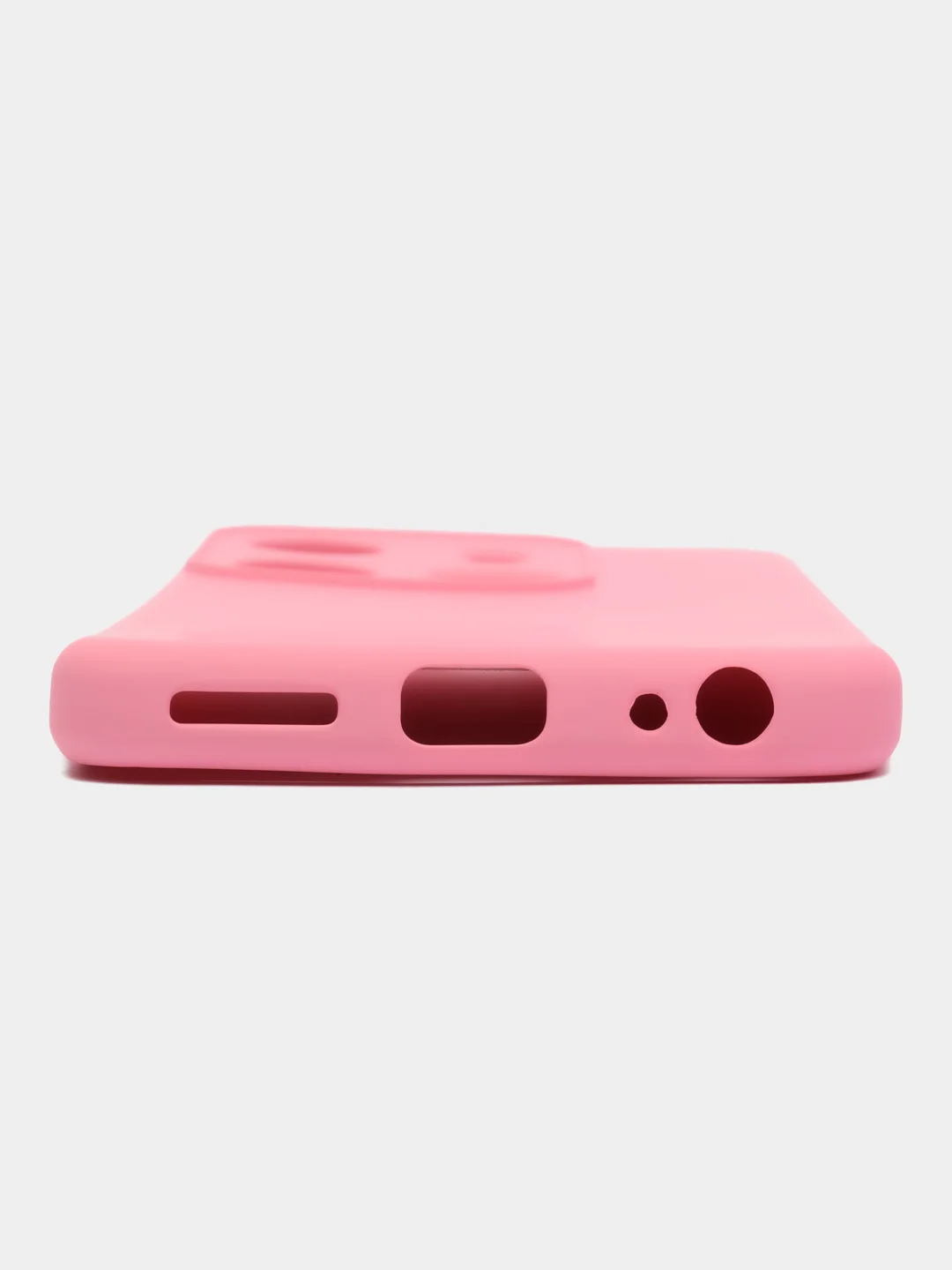 Коралловый чехол для Tecno Spark GO 2023 / Tecno Pop 7 / Tecno Pop 7 Pro прозрачный силиконовый