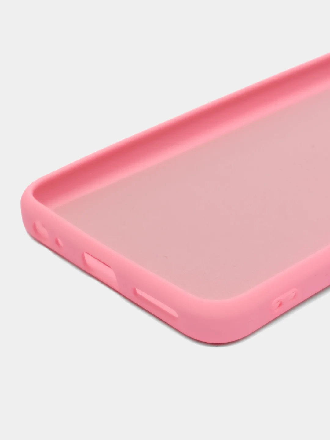 Коралловый чехол для Tecno Spark GO 2023 / Tecno Pop 7 / Tecno Pop 7 Pro прозрачный силиконовый