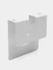 Полка кронштейн для тв приставки, роутера, пульта SANTRIN WALL SHELF-S стальная, белая