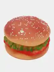 Бежевый резиновая игрушка - пищалка для собак