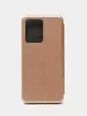 Розовый чехол-книжка для Poco X5 Pro 5G / Redmi Note 12 Pro 5G / Note 12 Pro+ 5G / Нот 12 Про 5Г