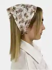 Кораллово-розовый косынка для волос