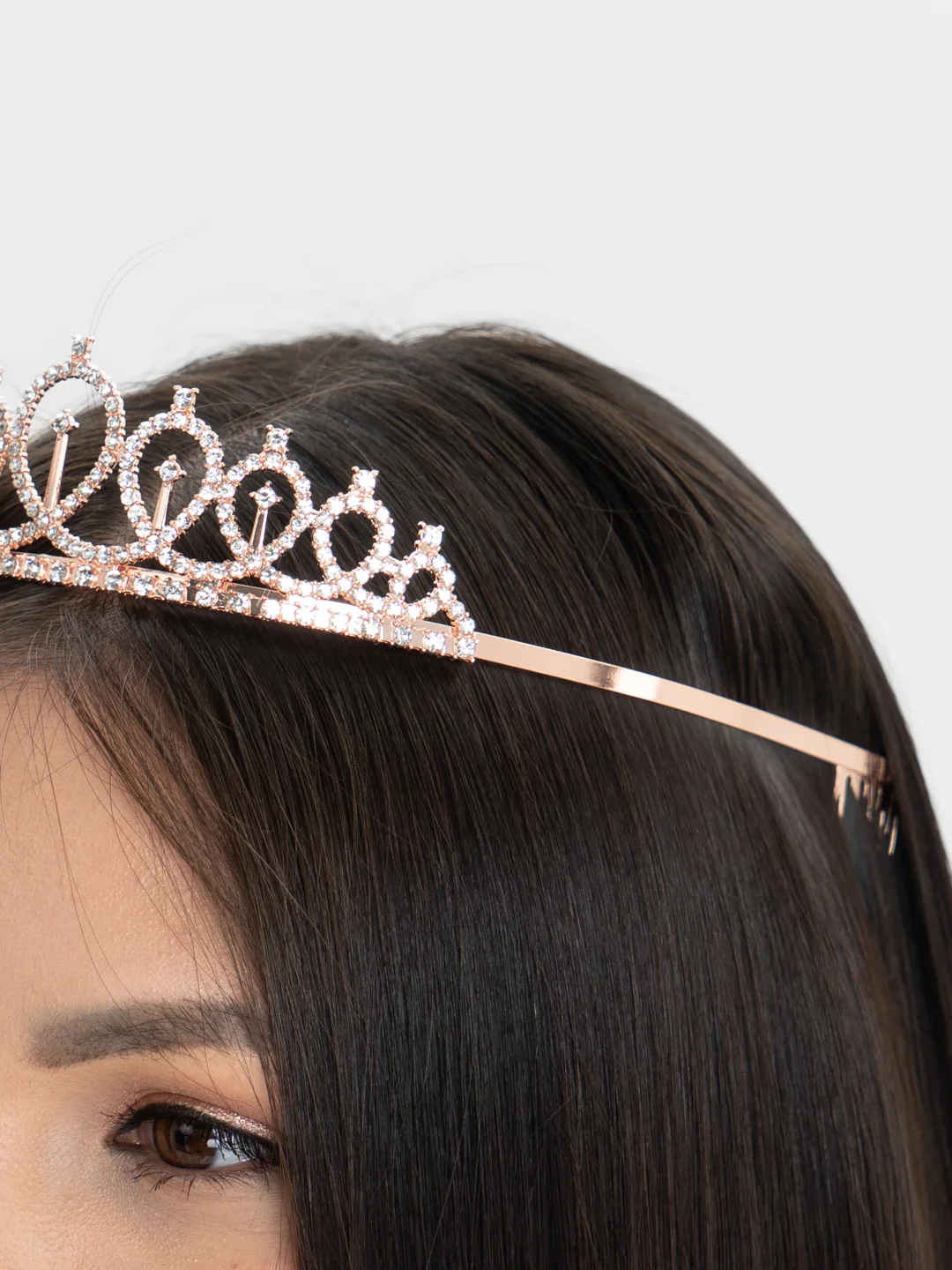 Розовый набор с диадемой (короной) и лентой Birthday Girl (Queen)