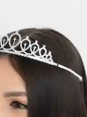Серый металлик набор с диадемой (короной) и лентой Birthday Girl (Queen)