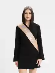 Сиреневый набор с диадемой (короной) и лентой Birthday Girl (Queen)