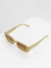 Золотистый хаки солнцезащитные очки