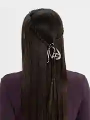 Серебряный крабик петля