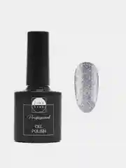 Серебряный светоотражающий гель-лак Luna Line Professional Flash, 10 мл