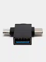 Переходник с USB на TYPE C и MicroUSB