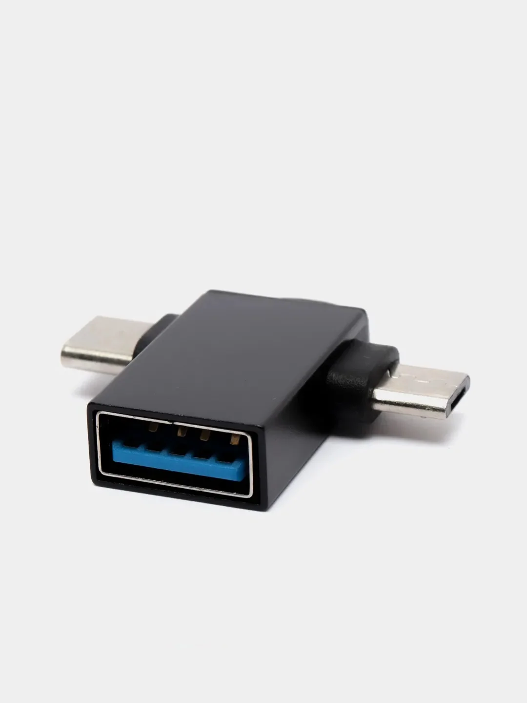 Переходник с USB на TYPE C и MicroUSB