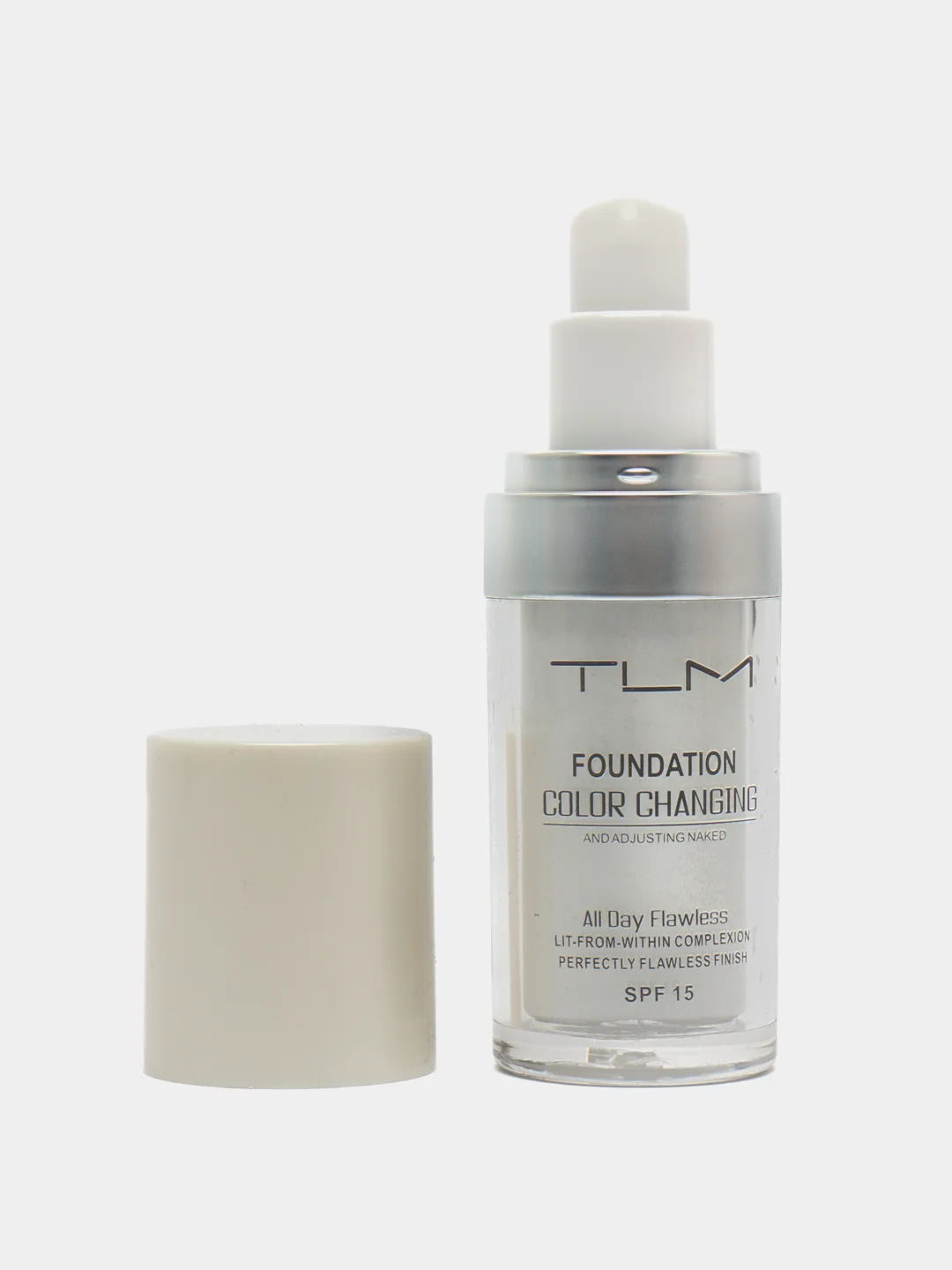 Инновационный тональный крем TLM Foundation Color Changing, подстраивающийся под тон кожи