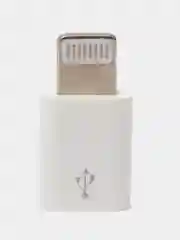 Переходник MicroUSB - Lightning (для iPhone). Адаптер