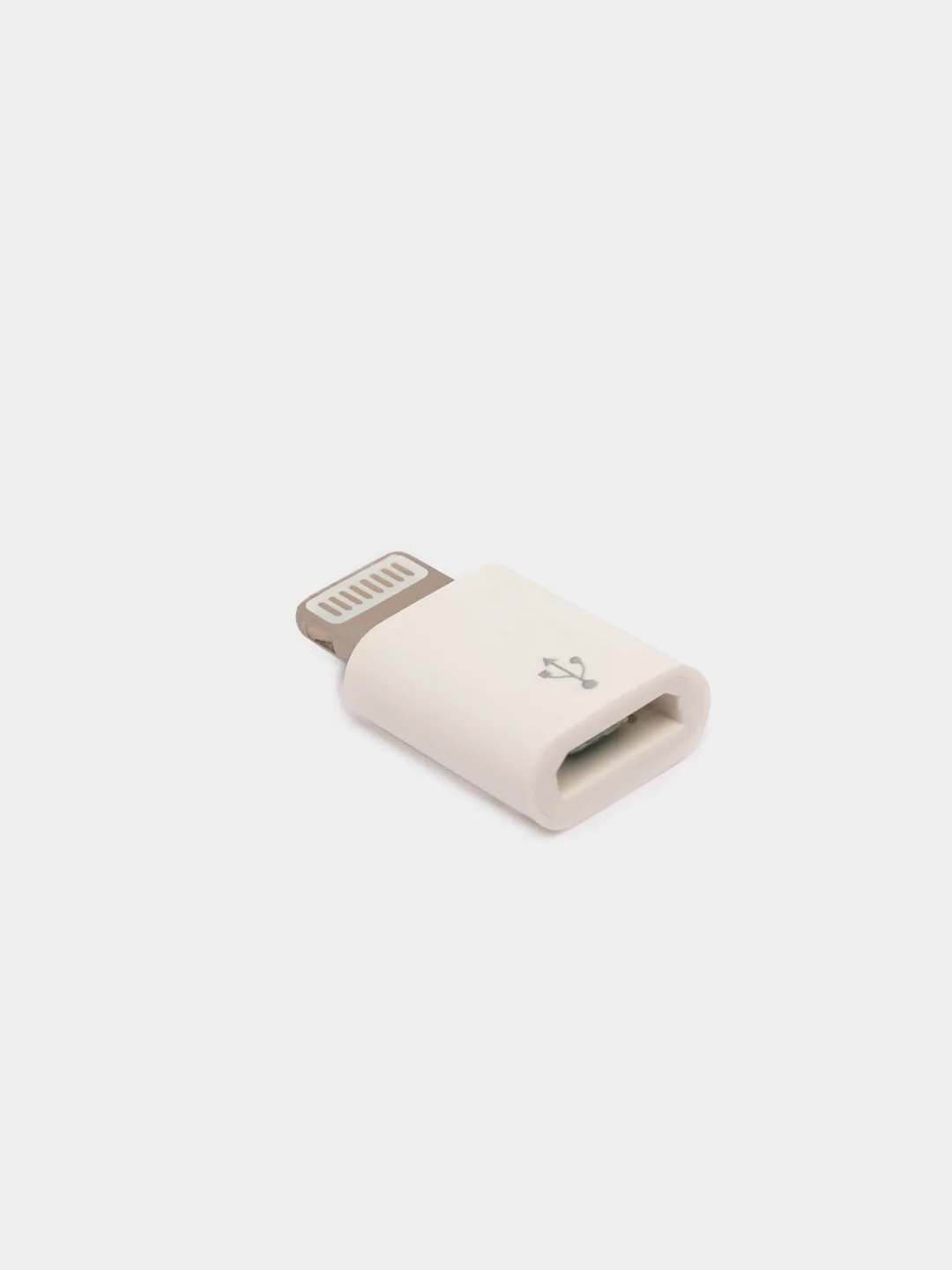 Адаптер-переходник MicroUSB - Lightning (для iPhone) купить по цене 69 ₽ в  интернет-магазине KazanExpress