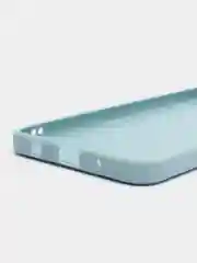 Светло-синий чехол Samsung Galaxy A10, Самсунг Галакси А10, черный, силиконовый