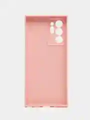 Пудровый чехол для Samsung Galaxy Note 20, Note 20 Ultra (Ноте 20) Силиконовый, c защитой камеры
