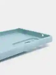 Светло-синий чехол для Samsung Galaxy Note 20, Note 20 Ultra (Ноте 20) Силиконовый, c защитой камеры