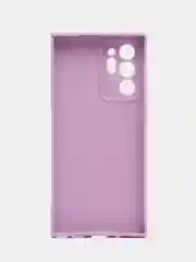 Лавандовый чехол для Samsung Galaxy Note 20, Note 20 Ultra (Ноте 20) Силиконовый, c защитой камеры