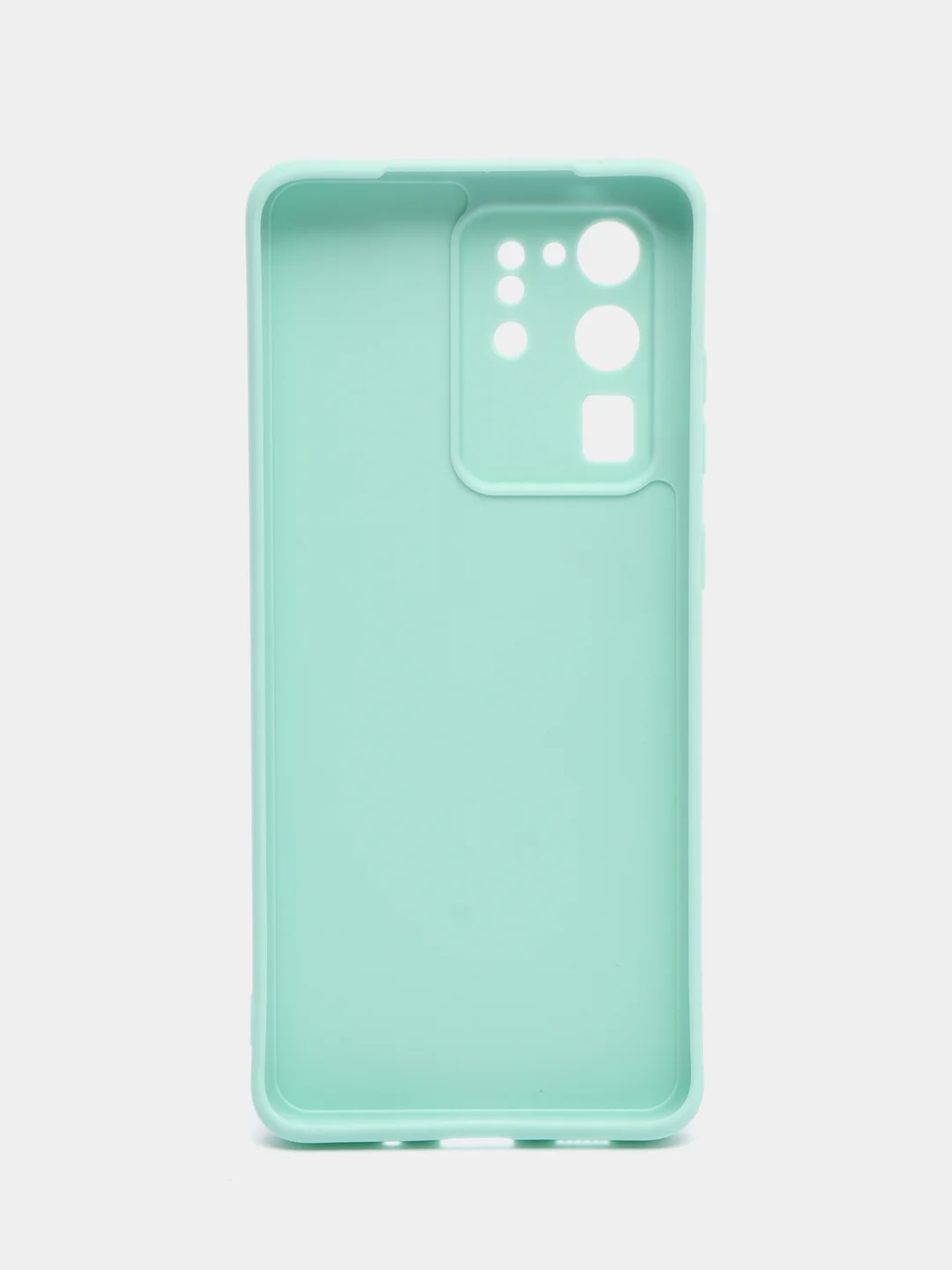 Мятный чехол для Samsung Galaxy S20, S20 Plus, S20 Ultra (c20), силиконовый, c защитой камеры