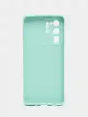 Мятный чехол для Samsung Galaxy S20, S20 Plus, S20 Ultra (c20), силиконовый, c защитой камеры