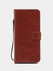 Багровый чехол-книжка для Realme GT Neo 2 5G / GT Neo 2, с магнитной застежкой (Реалми ГТ Нео 2)