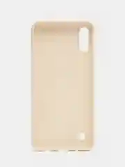 Молочный чехол Samsung Galaxy A10, Самсунг Галакси А10, черный, силиконовый