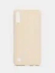 Молочный чехол Samsung Galaxy A10, Самсунг Галакси А10, черный, силиконовый