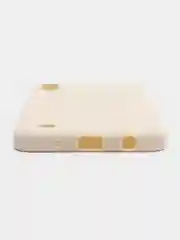 Молочный чехол Samsung Galaxy A10, Самсунг Галакси А10, черный, силиконовый