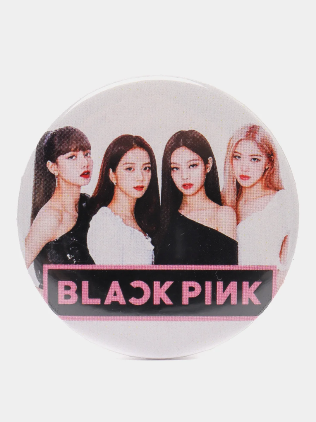 Бордовый значки к-поп "Black Pink"