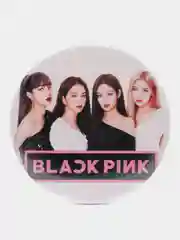 Бордовый значки к-поп "Black Pink"