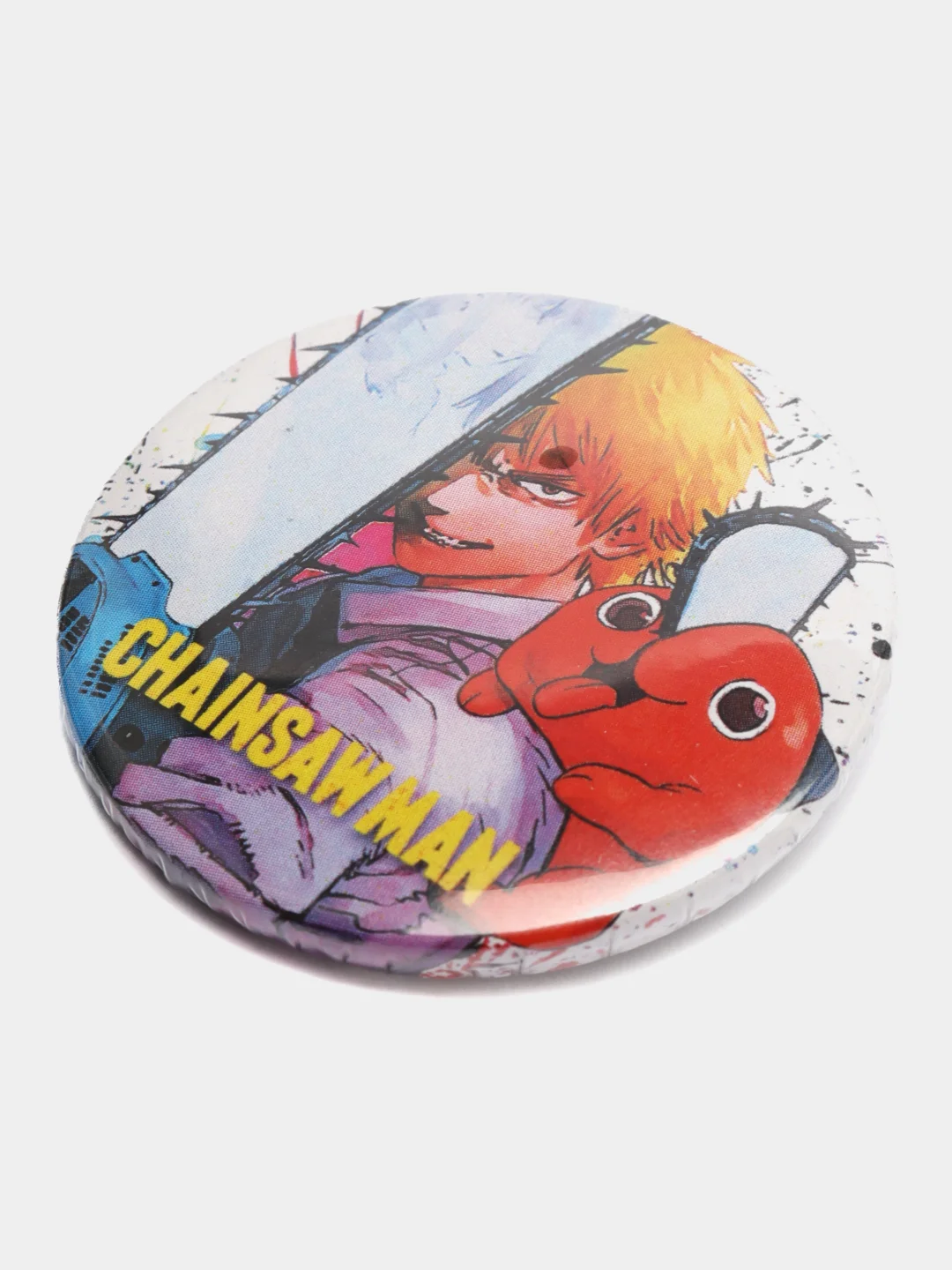 Индиго значки аниме "Человек-бензопила" (Chainsaw Man)