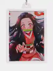 Аметистовый брелок по аниме Клинок рассекающий демонов Demon Slayer