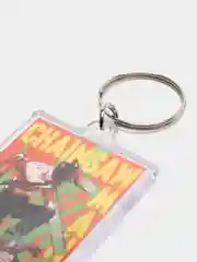 Зеленый брелок по аниме Человек-бензопила Chainsaw Man
