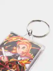 Голубой брелок по аниме Клинок рассекающий демонов Demon Slayer