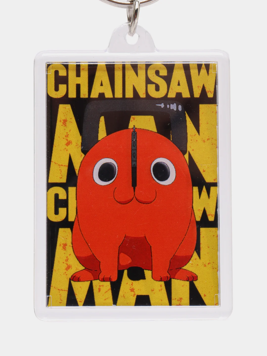 Голубой брелок по аниме Человек-бензопила Chainsaw Man