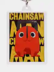 Голубой брелок по аниме Человек-бензопила Chainsaw Man