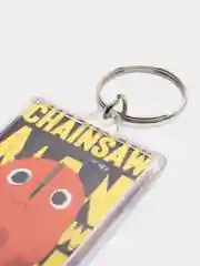Голубой брелок по аниме Человек-бензопила Chainsaw Man