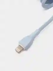 Багровый силиконовый USB кабель Lightning