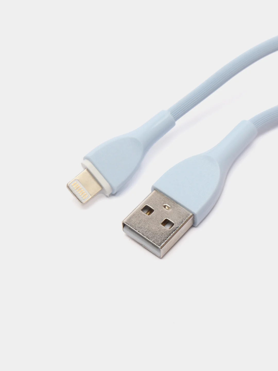 Багровый силиконовый USB кабель Lightning