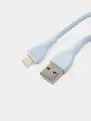 Багровый силиконовый USB кабель Lightning