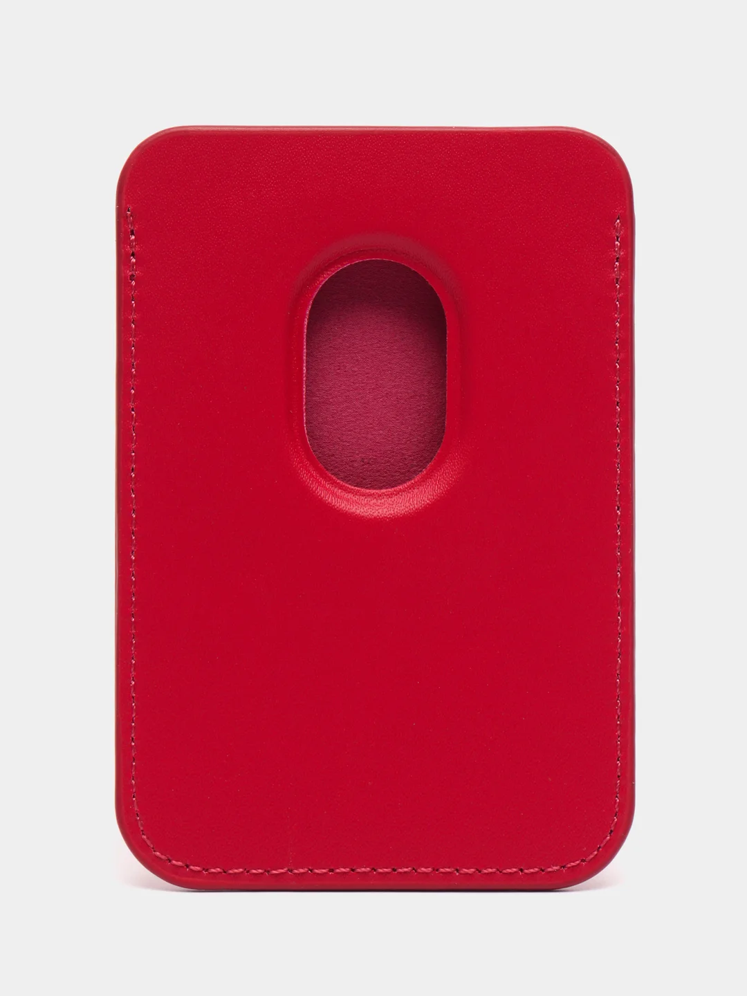 Фуксия картхолдер (держатель для карт) из исскуственной кожи Mag Safe для iPhone