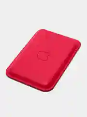 Фуксия картхолдер (держатель для карт) из исскуственной кожи Mag Safe для iPhone